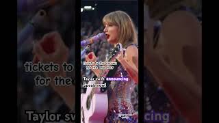 Taylor announces speak now [upl. by Edelstein]