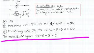 Fysik 1  Kapitel 9  Potentialvandringar [upl. by Fitting]