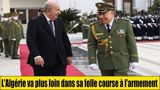 LAlgérie va plus loin dans sa folle course à larmement [upl. by Enitsahc]