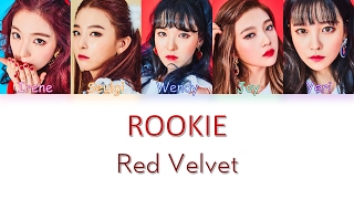 Red Velvet  Rookie Color Coded Lyrics HANROMENG [upl. by Pearle966]