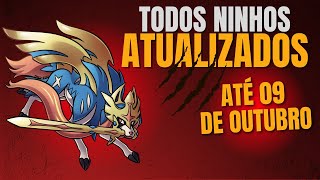 NINHOS ATUALIZADOS OUTUBRO 2024  POKEMON GO [upl. by Nahc]