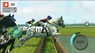 Horse racing gameHorse gameHorse wala game best game android game Horse rideing game [upl. by Domenico]