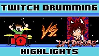 DM DOKURO  g a r d e n Blind Drum Challenge  The8BitDrummer [upl. by Atniuqal]