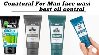 Conatural face wash review Oil control acne clear for man Garnier oil Skin [upl. by Adila]