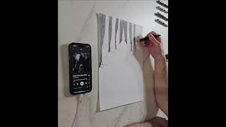 TIM MAXWELL  TIME LAPSE lines artonpaper visual ASMR ink drawingstyle [upl. by Saba216]