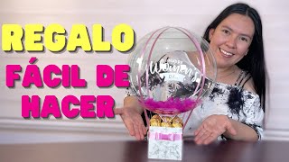 Regalo Globo Personalizado  ParaRegalarChile  DIY Hazlo tu mismo  Regalo Fácil [upl. by Garv]