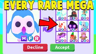 I traded for EVERY MEGA RARE PET in Adopt Me [upl. by Maurie]