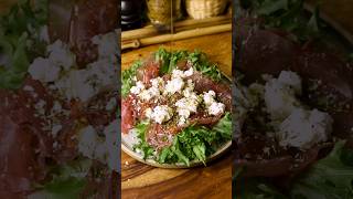 Bresaola Feta Salad 🥗 [upl. by Giwdul]