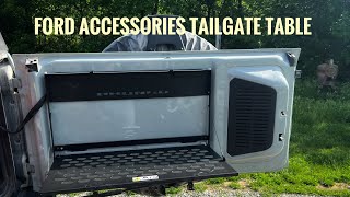 Ford Bronco Tailgate Table [upl. by Alisen]