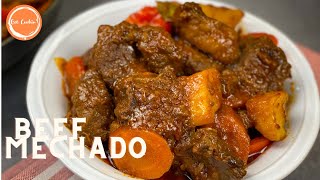 Beef Mechado Recipe  Beef Stew  Mechadong Baka  Easy to Follow Recipe [upl. by Unam]