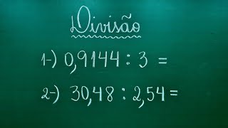 NÚMEROS DECIMAIS  DIVISÃO COM VÍRGULA  Professora Angela Matemática [upl. by Lisbeth]