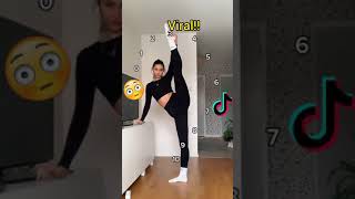 Viral Tiktok Leg Flexibility Challenge Shorts Viral Trending [upl. by Yenahpets]