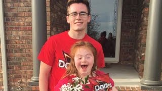 Girl With Down Syndrome Will Take Helicopter To Dance After Doritos Promposal [upl. by Zacek169]