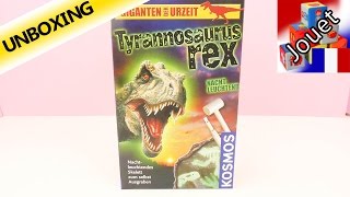 KOSMOS DETERRER LE TYRANNOSAURE REX  Expérience Français  Unboxing [upl. by Nicolea]