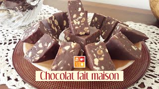 Chocolat fait maison  شوكولا منزلي هايل تفرحوا بيه وليداتكم بنة لا تقاوم [upl. by Moreville755]