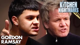 Son Calls Out Lying Parents  Kitchen Nightmares  Gordon Ramsay [upl. by Enetsuj392]