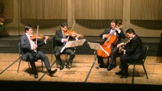 Shanghai String Quartet  Dvorak String Quartet in Aflat Major Op 105 [upl. by Ym]