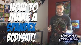 How to Make a Spandex Bodysuit  by Creative Costuming [upl. by Lyons14]