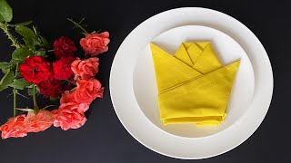 How to make Tulip Napkin Fold [upl. by Hsuk785]