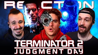 TERMINATOR 2 JUDGMENT DAY 1991 MOVIE REACTION  First Time Watching [upl. by Etnor]