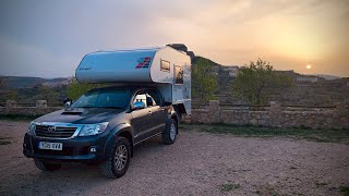 Tischer Box 200 Demountable Camper Walkaround  4x4 Pickup [upl. by Nanor847]