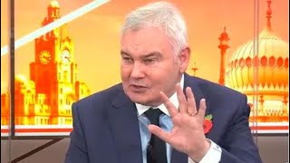 Fears for Eamonn Holmes health as he struggles on air with lycra clad Mr Motivator [upl. by Ecyle]