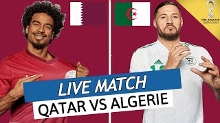 🇩🇿🟢⚪ QATAR  ALGERIE LIVE  🇩🇿TAHIA DJAZAIR EN ROUTE VERS LA FINALE DEMI FINALE FIFA ARAB CUP 2021 [upl. by Wieche]