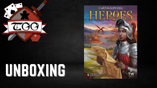 Cartographers Heroes Unboxing [upl. by Adnerol]