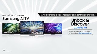 SamsungLiveShop 0705 – Vem ai a nova era de TVs [upl. by Annotahs]