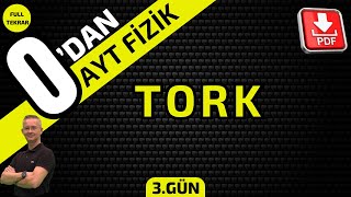 TORK VE DENGE 0DAN AYT FÄ°ZÄ°K KONU ANLATIMI VE SORU Ã‡Ã–ZÃœMÃœ AYT FÄ°ZÄ°K Ã‡EKAP KAMPI TORK FÄ°ZÄ°KLE BARIÅž [upl. by Jodoin]