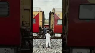 😰Most dangerous 🚊railway duty trending ytshorts shortfeed viralshort shorts short viralvideo [upl. by Magdala]