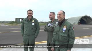 AL 51ESIMO STORMO LA DIFESA DEI CIELI DI MEZZA ITALIA  12122023 [upl. by Darees]