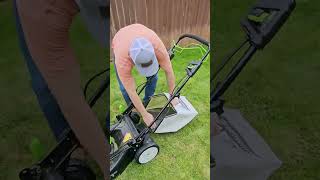 Testing Greenworks Pro 80V lawn mower Greenworks Pro 21 Inch 80V Self Propelled Cord [upl. by Gebelein]