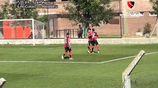 Torneo Reserva 201314  14ª Fecha  CA Colón vs CA Newells Old Boys [upl. by Einnad]