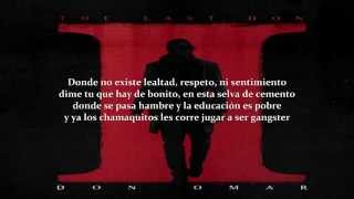 Don omar ft tego calderon Callejero letra [upl. by Samau]