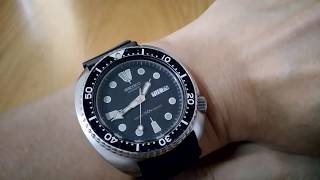 Seiko 6309 7040 Diver  one minute wristwatch [upl. by Kailey]