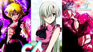 Аnime Seven Deadly Sins Tik Tok Compilation 2 [upl. by Rofotsirk]