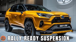 RALLYREADY SUSPENSION EXPLORING THE PERFORMANCE AND INTERIOR OF THE 2025 RAV4 GR [upl. by Isyad897]