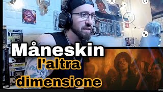 METALHEAD REACTS Måneskin  laltra dimensione  lyrics [upl. by Kristal]