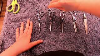 Cleaning My Scissors in Silence Unintentional ASMR [upl. by Inram]