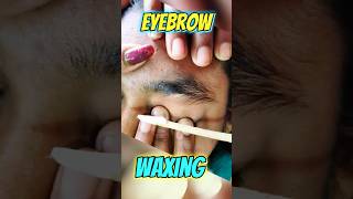 Easy Eyebrow Waxing brows [upl. by Akelam286]