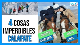 🐴 ¿Qué hacer en CALAFATE 😲💲 31 cosas IMPERDIBLES Guía y precios 3 ó 4 días [upl. by Cliff]