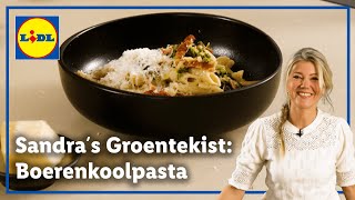 Boerenkoolpasta  Sandras Groentekist [upl. by Olympias512]