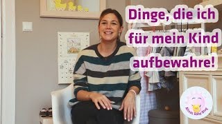 Meine private BabyErinnerungsbox  ALINA´S BABY BLOG [upl. by Brunelle]