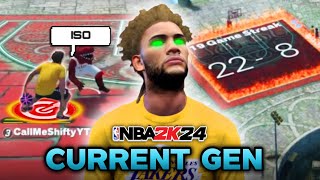 WE TOOK THEIR 20 GAME WIN STREAK NBA 2K24 CURRENT GEN [upl. by Tanaka]