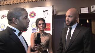 NAACP Awards 2014 Live on the Red Carpet with Stephen Bishop wwwTagHollywoodcom [upl. by Nnairac122]