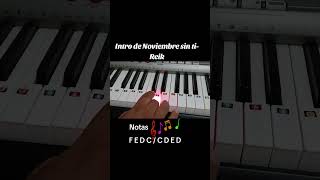 Noviembre sin ti Reik tutorial del intro [upl. by Okiram354]