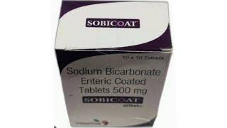 SOBICOAT Tablets Sodium Bicarbonate Enteric Coated Tablets 500 mg [upl. by Florry409]