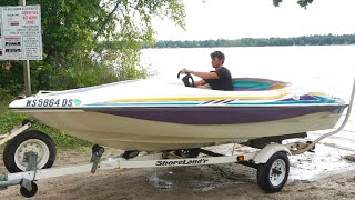 300 Jet Boat First Ride In 16 Years Will It Float [upl. by Nnaeinahpets]