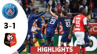 PSG vs Rennes 31 All Goals amp Extended Highlights  ligue 1 [upl. by Dannie]